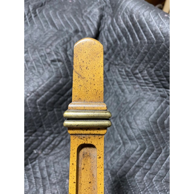 Mid 20th Century Pair Vintage Hollywood Regency Twin Headboards by Heritage For Sale In Washington DC - Image 6 of 7