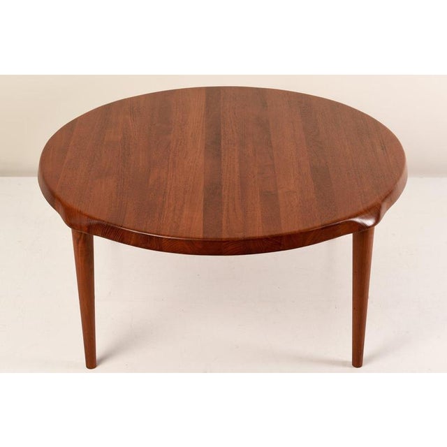 Danish Side Table in Teak, 1970 For Sale - Image 4 of 10
