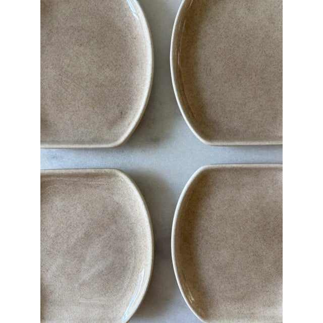 Set of 4 Mid Century Denwar California Pottery Plates For Sale In Austin - Image 6 of 10