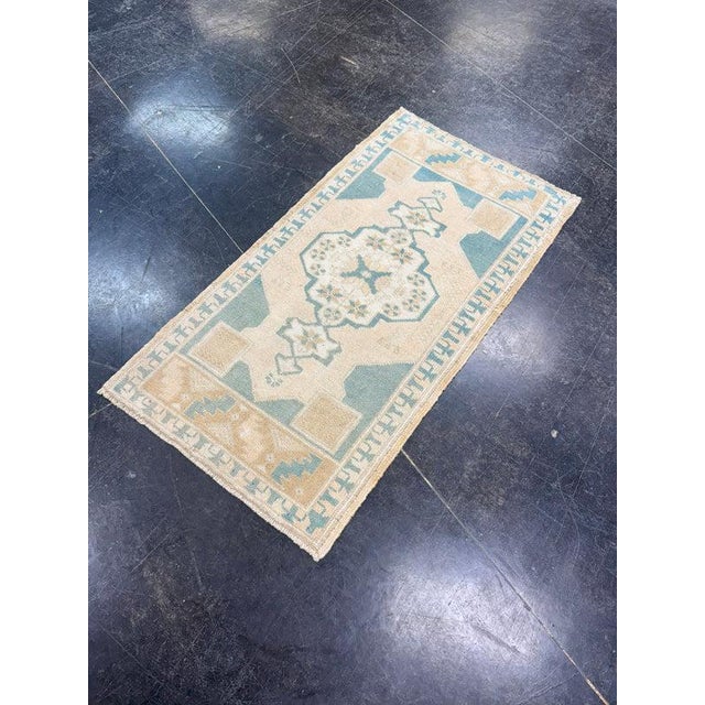 Textile Turkish Oushak Rug 4'6" x 6'6" #17468 For Sale - Image 7 of 8