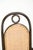 Wood Vintage Long John High Back Armchairs in Curved Wood with Cane Seats from Thonet, Set of 2 For Sale - Image 7 of 13