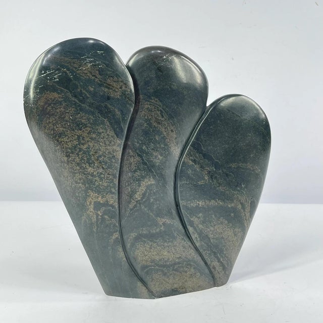 Early 20th Century Early 20th Century Owl Sculpture Serpentine Stone by Gift Muza MATTER COLLECTION For Sale - Image 5 of 10