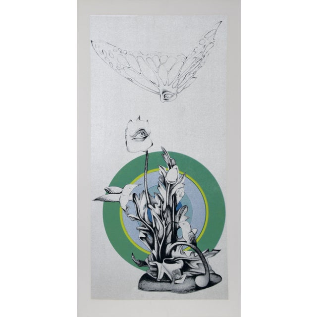 Surrealism Rita Simon, "Chance Encounter", Surrealist Screenprint For Sale - Image 3 of 3