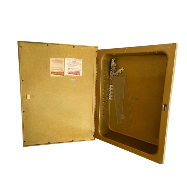 Vintage General Bathroom Prds. Corp. Ornate Gilded Gold Frame Medecine Cabinet For Sale - Image 4 of 9
