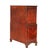 Floral Painted Chinese Chippendale Mahogany Six Drawer Highboy Chest C1920 For Sale - Image 10 of 18