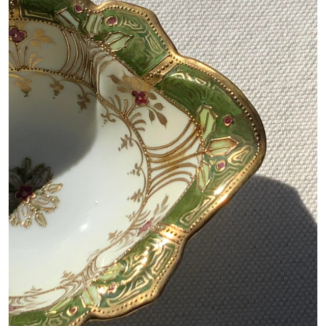 Antique Nippon Ware Sauce Boat With Underplate For Sale - Image 9 of 18