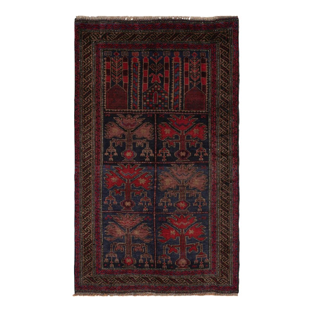Rug & Kilim’s Baluch Tribal Rug With Colorful Geometric Patterns For Sale