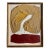 2025 "Esprimere" Abstract Minimalist Painting on Canvas by Artist r.k. Red For Sale