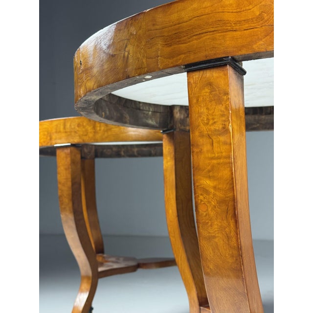 Traditional Empire Style Gueridon Tables, 20th Century, Set of 2 For Sale - Image 3 of 18
