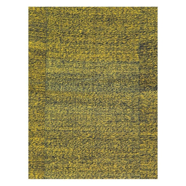 A vintage Turkish flat-weave Kilim accent carpet in gallery format handmade during the mid-20th century. Measures: 5' 3" x...