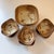 Vintage Handcrafted Studio Pottery Serving Bowls in Warm Brown Glaze, Signed Skul, Set of 7 For Sale In Boise - Image 6 of 15
