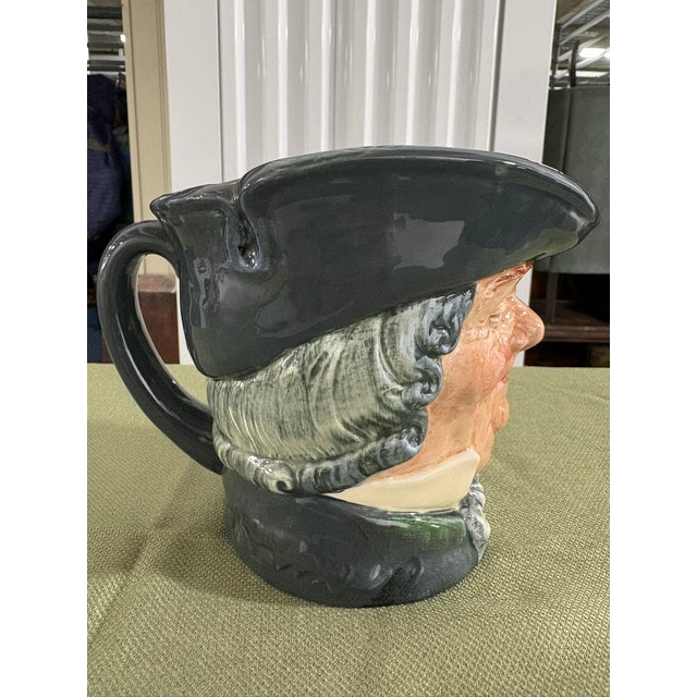 Royal Doulton Vintage 1958 Royal Doulton Parson Brown Porcelain Toby Character Jug Mug For Sale - Image 4 of 6