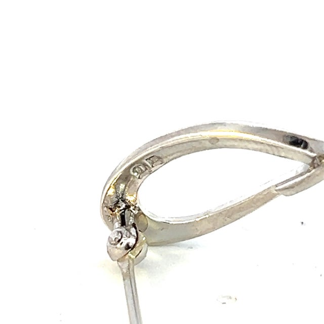 1990s 1990s Mikimoto Estate Akoya Pearl Brooch Pin For Sale - Image 5 of 7