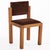 Tan Pair of French Brutalist Oak Side Chairs With Adjustable Tilting Backs, C 1960 For Sale - Image 8 of 8