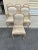 Late 20th Century Century Furniture Faux Bois Style Dining Chairs - Set of 6 For Sale In Miami - Image 6 of 12
