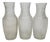Vintage Vases from HSG Prądniczanka, Poland, 1970s, Set of 3 For Sale