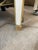 Neoclassical Style White & Gold Guéridon Accent Table – Light Brown Marble For Sale - Image 14 of 14