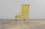 Antique French Louis XVI Painted Accent Side Chairs in Chartreuse Fabric - A Pair For Sale - Image 14 of 18