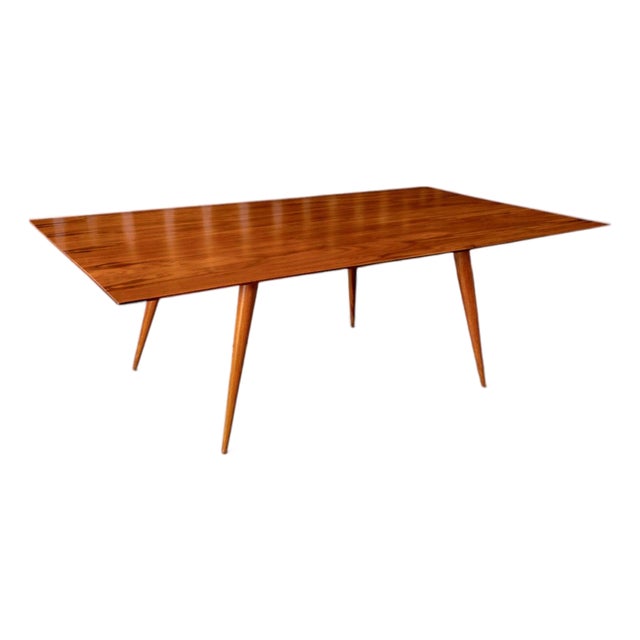 Dining Table in Caviuna, Ernesto Hauner for Mobilinea, 1950s For Sale