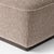 Textile Four Hands Sinclair Square Ottoman - Barrow Taupe 21" For Sale - Image 7 of 12