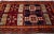 Textile Vintage Persian Handmade Ruby-Red Tribal Wool Rug For Sale - Image 7 of 10