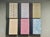 Collection uses 10 inches of shelf space and each book measures 5 1/2 inches wide, 7 3/4 inches tall and between 1- 1 1/2...