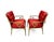 1970s Mastercraft Mid Century Greek Key Lounge Chairs Pair For Sale - Image 5 of 14