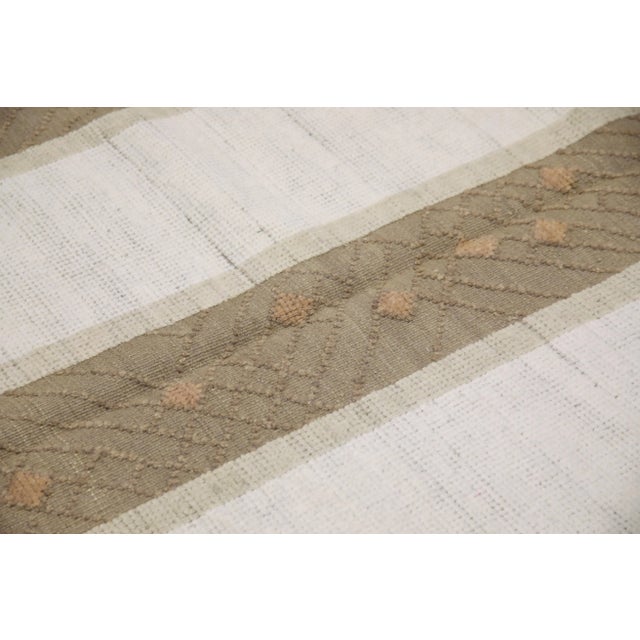 Textile Modern Handmade Turkish Oushak Rug 7'8" X 10'2" For Sale - Image 7 of 7