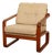 Teak Lounge Chair, 1960s For Sale