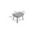 Modern Set of Model 594 Lounge Chair and Ottoman in Grey Upholstery from Rolf Benz For Sale - Image 3 of 18