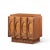 Tobago Brutalist Mid Century Walnut Nightstands - Pair For Sale - Image 9 of 11