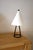 Andorra, Contemporary style Table Lamp, Iron, Black oxidised and lacquered brass, Linen, D115xH300mm, 1xG9 This piece has...