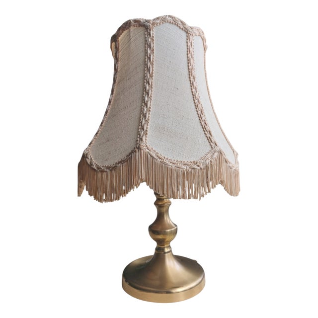 Vintage French Table Lamp, 1980s For Sale