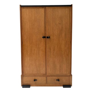 Art Deco Modernist Wardrobe from Jan Brunott, 1920s For Sale