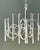 Mid-Century Modern Vintage Scolari for Lightolier Chrome Chandelier For Sale - Image 3 of 12