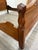 Early 20th Century Antique Full Size Late Victorian Carved Walnut Bed For Sale - Image 5 of 18