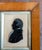 18th Century English Miniature Reverse Painted Portrait Silhouette on Glass of James Boswell For Sale In New York - Image 6 of 13
