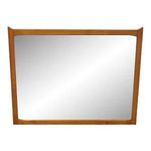 Ballman Cummings Solid Hard Rock Maple Colonial Early American 41" Dresser / Wall Mirror