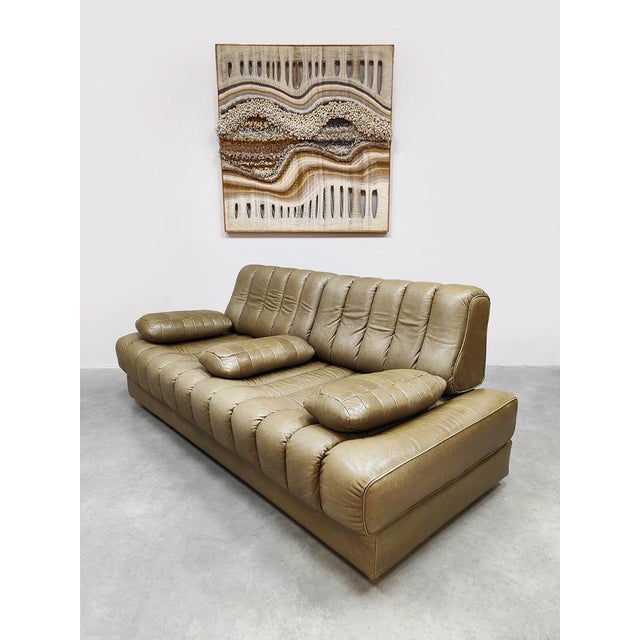 1970s Vintage Leather DS-85 Daybed from de Sede, 1970s For Sale - Image 5 of 11