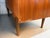 Brown Mid 20th Century Walnut Sculpted Pull Three Drawer Dresser Pair For Sale - Image 8 of 11