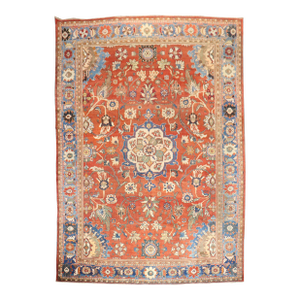 Antique Persian Mahal Sultanabad Rug