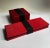 Late 20th C. Boxed Set of 4 Walai Crimson & Orange Stripe Silk Placemats & Napkins For Sale - Image 18 of 18