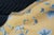 Vintage Yellow & Blue Chintz Upholstered Serpentine Tufted King Size Headboard For Sale - Image 10 of 14