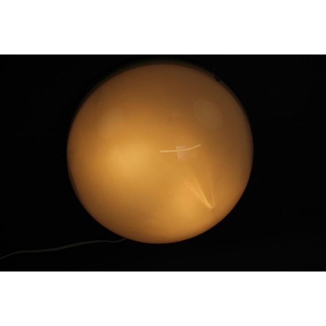 Glass Industrial Bakelite Wall Light, 1940s For Sale - Image 7 of 8