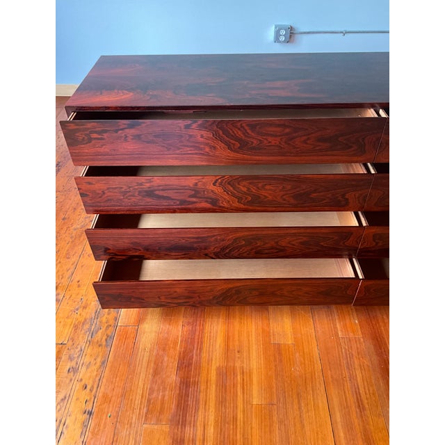 Mid 20th Century Arne Wahl Iversen for Vinde Mobelfabrik Rosewood Dresser For Sale - Image 9 of 13