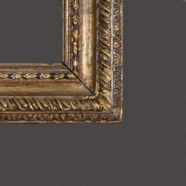 Early 18th Century Italian Salvator Rosa Gilded Frame, 1780s For Sale - Image 3 of 7