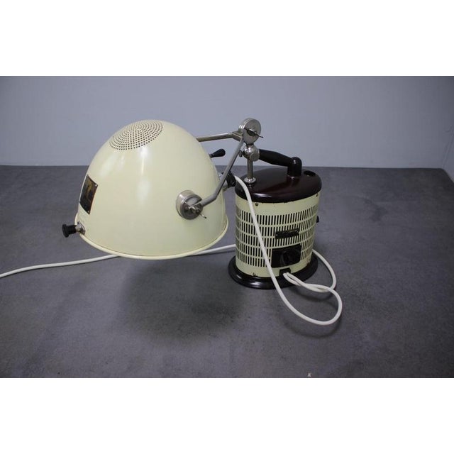 Blue Vintage Bauhaus German Sun Lamp from Hanau Quartz, 1930s For Sale - Image 8 of 11