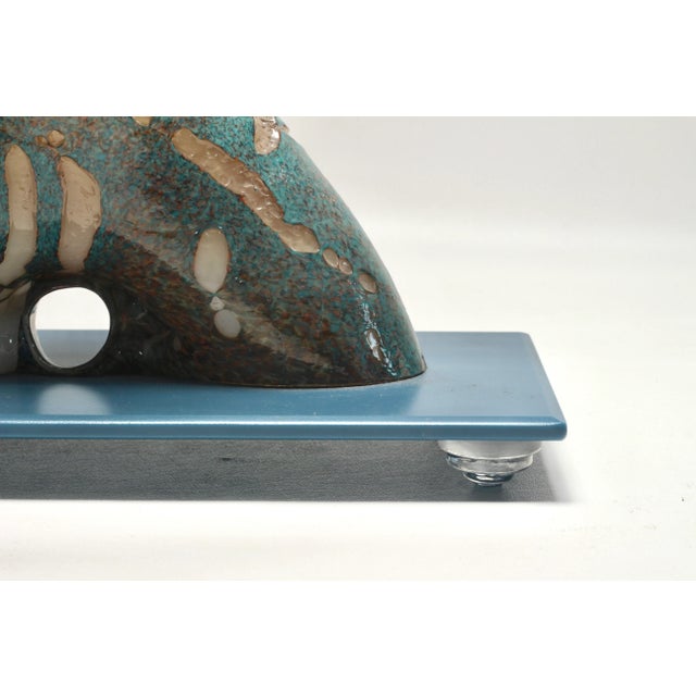 Glass Art Glass Centerpiece by Pizzichillo - Gordon For Sale - Image 7 of 7