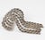1980s Mercedes Robirosa Paris Massive Silvered Chain Bracelet For Sale - Image 5 of 10