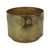 Large Brass Firewood Bin with Repoussé Relief For Sale - Image 4 of 16
